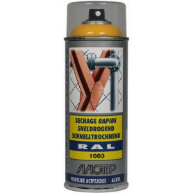 Peinture spray jaune sécurité MOTIP 07069