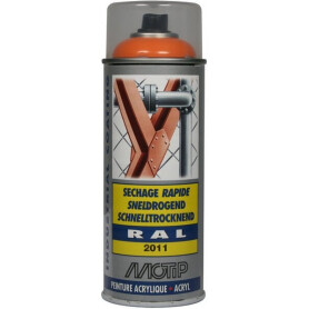 Peinture spray orange foncé MOTIP 07080ND