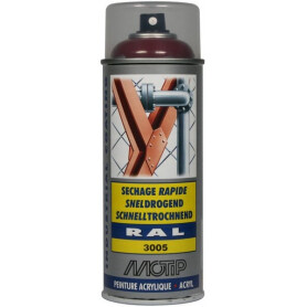 Peinture spray rouge MOTIP 07108