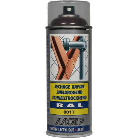 Peinture spray brun MOTIP 07110ND