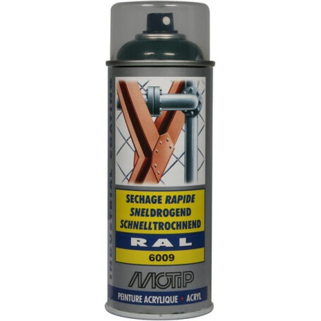 Peinture spray vert sapin MOTIP 07123