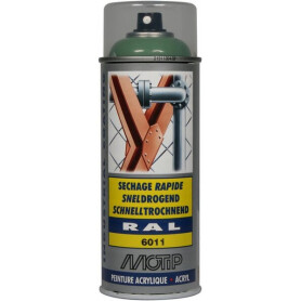 Peinture spray vert MOTIP 07124