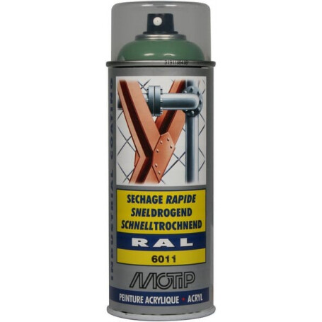 Peinture spray vert MOTIP 07124
