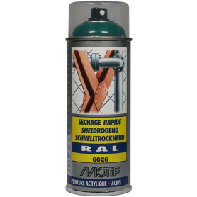 Peinture spray vert opal MOTIP 07144