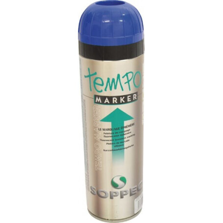 Peinture de marquage bleue SOPPEC PA141719