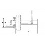 Essieu MONROC 1008XF400J2000