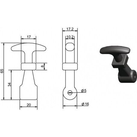 Support UNIVERSEL 318003KR
