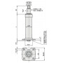 Colonne de direction COBO COTPB150