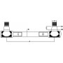 Barre de direction UNIVERSEL SHP085KR