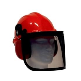 Schutzhelm schnittschutzhosen
