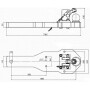 Plaque de support SCHARMÜLLER 009605941SET2A02