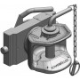 Attelage de remorque 225 mm SCHARMÜLLER 03225501A02