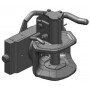 Attelage de remorque 255 mm SCHARMÜLLER 03255102A02