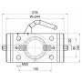 Adaptateur pour attelage SCHARMÜLLER 03724435A02