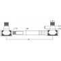 Barre de traction UNIVERSEL SHP455KR