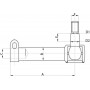 Barre de traction UNIVERSEL SHP542KR