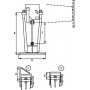 Béquille de remorque SIMOL STRDN512S