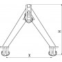 Triangle d'attelage UNIVERSEL TL150677