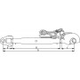 Barre articulée VAPORMATIC VLE1603