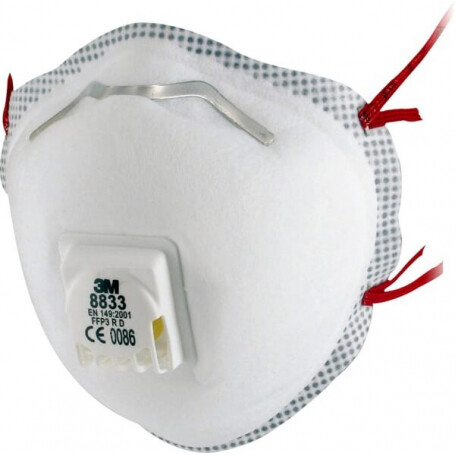Masque anti-poussière 3M 8833P10