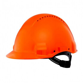Casque de sécurité orange 3M G3000CUVOR