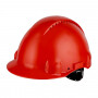 Casque de sécurité rouge 3M G3000CUVRD