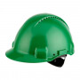 Casque de sécurité vert 3M G3000NUVGP