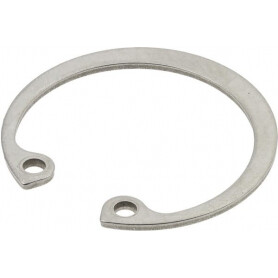 Circlip intérieur inoxydable 27mm UNIVERSEL 47227RVS