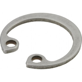 Circlip intérieur inoxydable 15mm UNIVERSEL 47215RVS