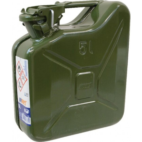 Jerrican métal 5L vert GOPART JK575025