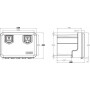 Coffre à outils vide DAKEN V5040
