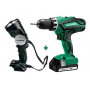 Perceuse sans fil HIKOKI DS18DJLWLZ