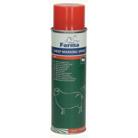 Spray de marquage des moutons rouge 500mL FARMA 303031FA