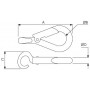 Mousqueton UNIVERSEL AZ500102