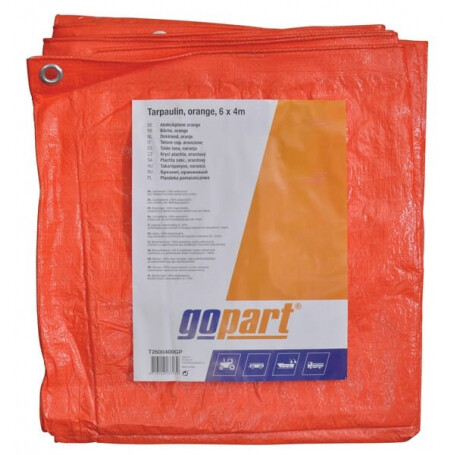Bâche orange 6x4m GOPART T2600400GP