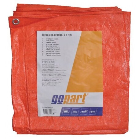 Bâche orange 5x4m GOPART T2500400GP