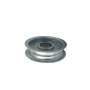 Keilriemenscheibe spannlager rillenkugellager unterlegscheibe Durchmesser ext. 101,60 mm Durchmesser int. 12,70 mm PGP04