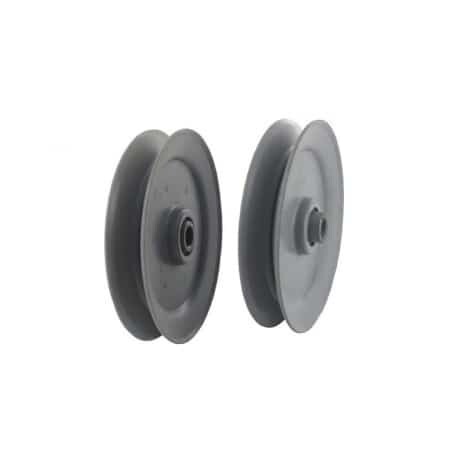 Puleggia sfere V diametro ext. 101,60 mm diametro int. 9,53mm PGV03