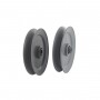 Puleggia sfere V diametro ext. 101,60 mm diametro int. 9,53mm PGV03