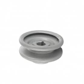 Polea clavetée bolas correa diámetro ext. 63,50 mm diámetro int. 12,70 mm PGT05