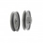Polea clavetée bolas correa diámetro ext. 101,60 mm diámetro int. 12,70 mm PGT19
