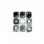 Kit membranas juntas ZAMA GND13 - GND14 - GND15 - GND16 - GND18 - GND-13 - GND-14 - GND-15 - GND-16 - GND-18