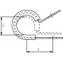 Collier de fixation UNIVERSEL SMSL45