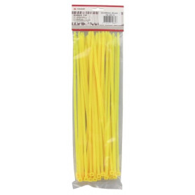 Serre-câbles 4,8x300mm jaune UNIVERSEL TRBL48300YEL