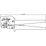 Pince à sertir HARTING 09990000110