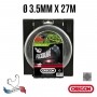 Mähfaden für OREGON quadratisch Flexiblade 3.5mm x 27m (coque)