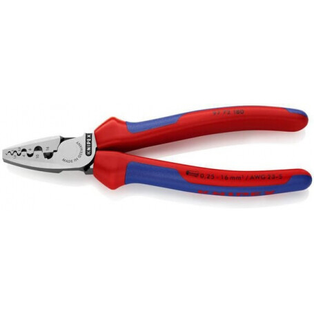 Pinces à sertir pour connecteurs KNIPEX TA9772180