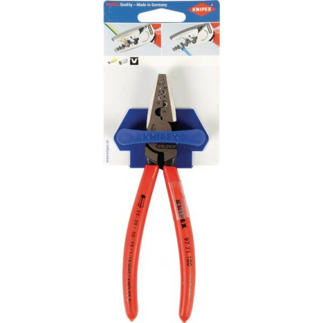 Pinces à sertir pour connecteurs KNIPEX TA9771180SB