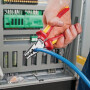 Pinces à sertir pour connecteurs KNIPEX TA9771180SB