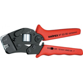Pinces à sertir pour connecteurs KNIPEX TA975308SB